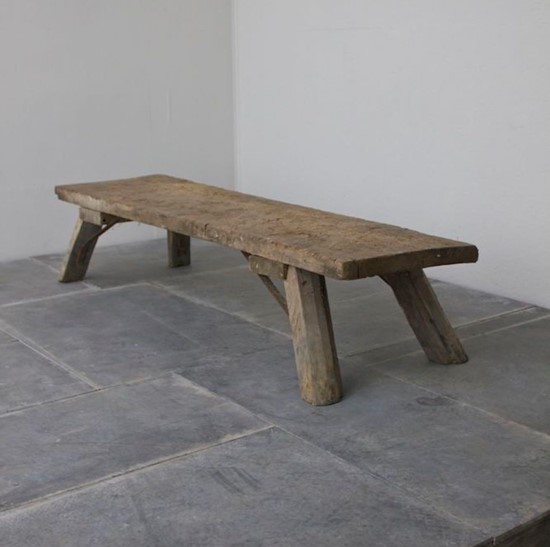 A C19th primitive bench