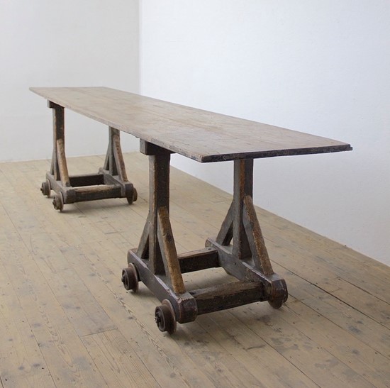 A C19th mill table