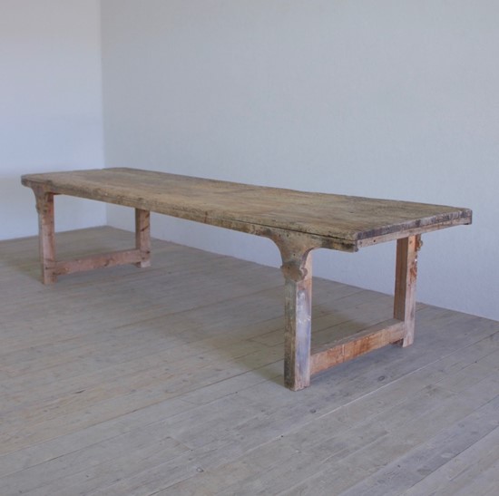 A gothic refectory table