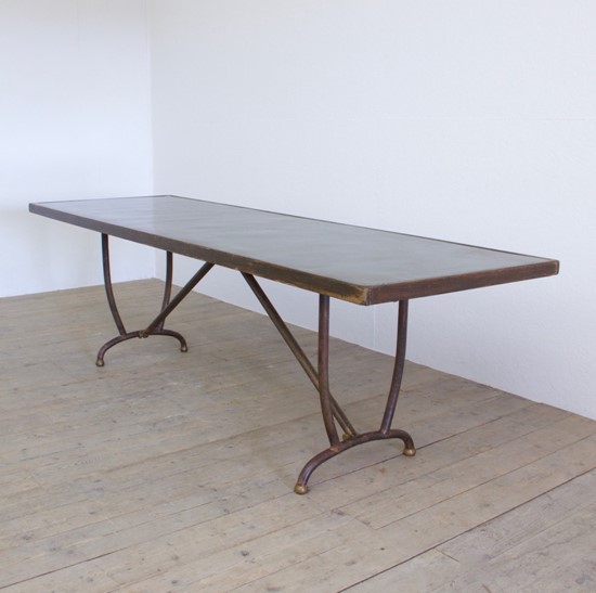 An early C20th draper's table