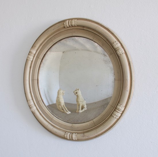 A Regency-style convex mirror