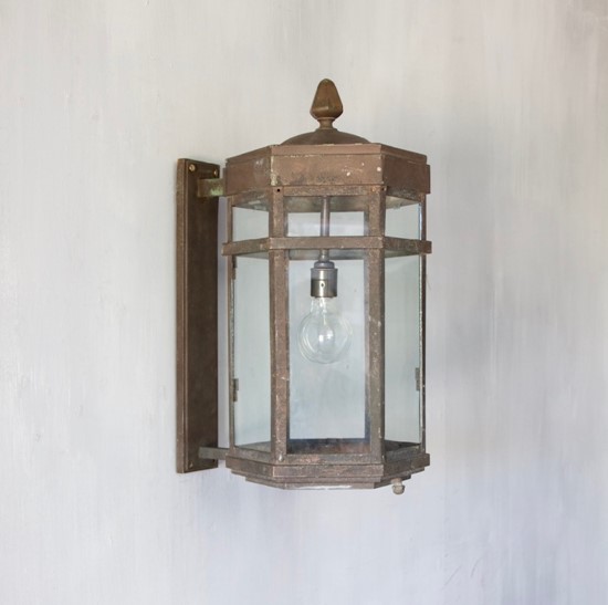 Art Deco wall lantern