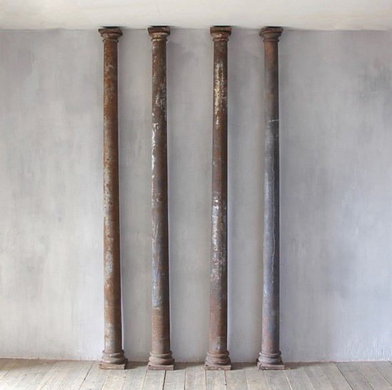 4 iron columns